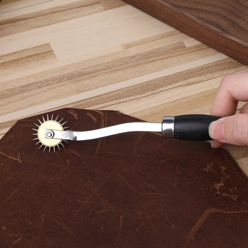 Leathercraft Tool Sets With Hand Sewing Stitching Punch Carving Tools And Other Leather Working Accessories For Belt