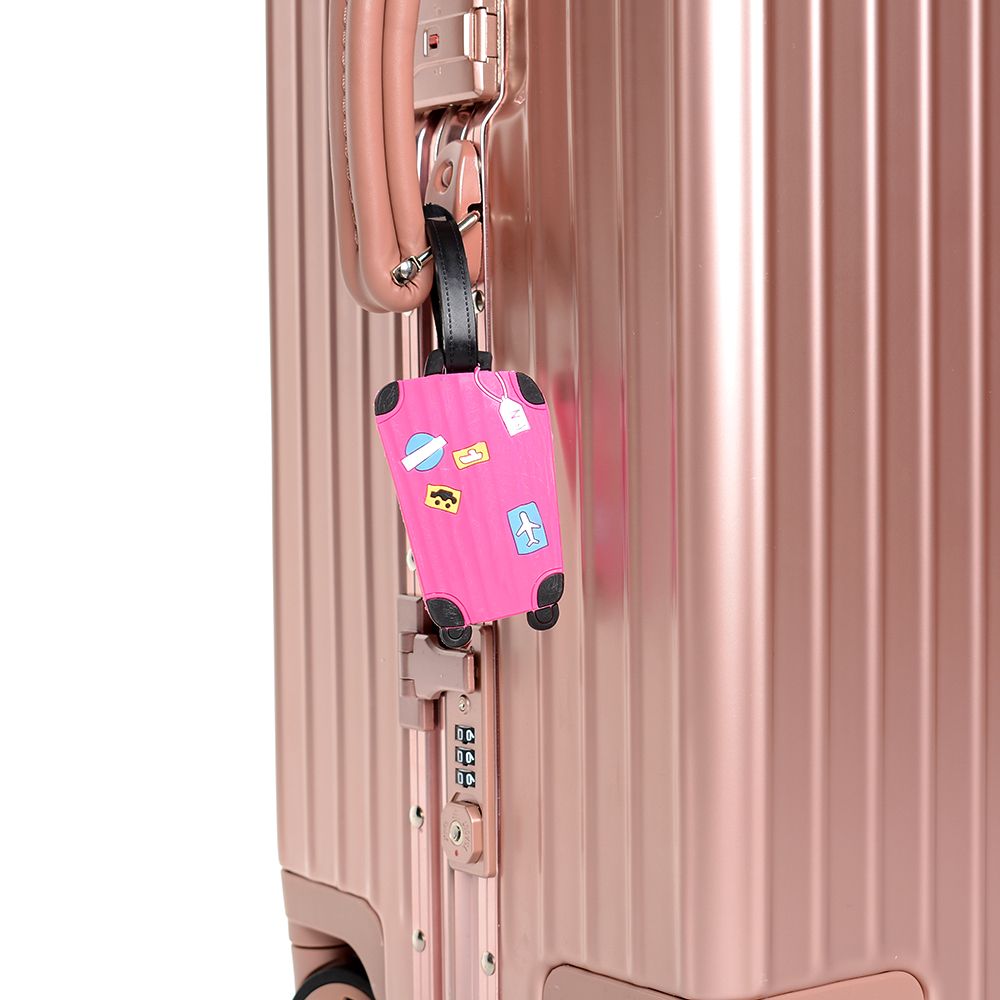 1 pièce étiquettes de bagage pour voyage anglais lettre étiquette de bagage sangle valise nom ID adresse étiquettes étiquette de bagage