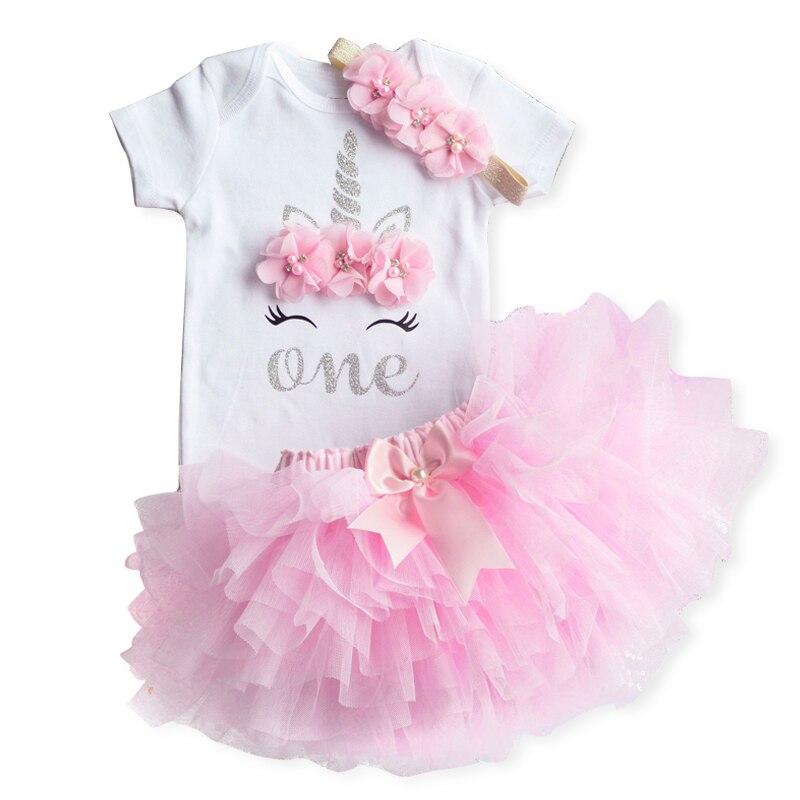 Peuter Meisje Eenhoorn Jurk Voor Baby Meisjes 1 Jaar Verjaardag Jurk Taart Smash Outfits Kleine Baby12 Maand Zuigeling Regenboog Tule gown: 8