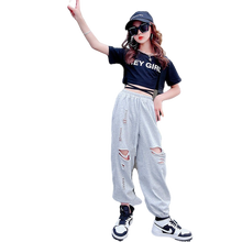 2022 nuovi vestiti di moda per ragazze autunnali adolescenti lunghi set di due pezzi per abbigliamento per ragazze moda Solid Kids Outfits5- 14 anni