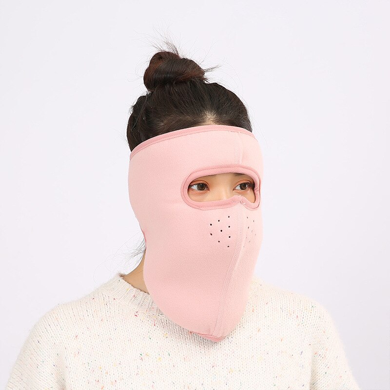 Tre-i-en-ørebeskyttelser solidt / camouflage vindtæt udendørs ørekapper unisex kvinder mænd vinterøreskærme hals varm mund ansigtsmasker