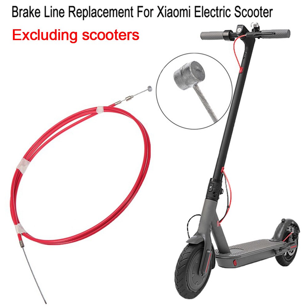 Replacement Brake Line Red Durable Cable Rear Disc Accessories Outdoor Repair Part Electric Scooter For Xiaomi M365