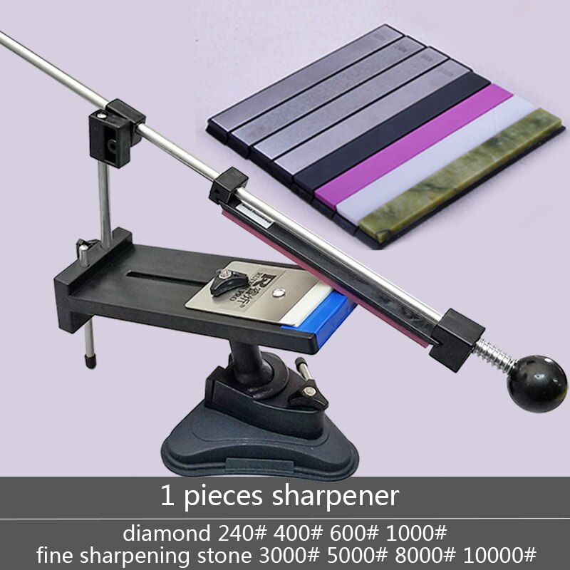 120-3000-10000 grain ruixin pro aiguiseur de couteau fixe système d'affûtage pierre à aiguiser pierre à aiguiser diamant pierre: sharpener 8stones-DF