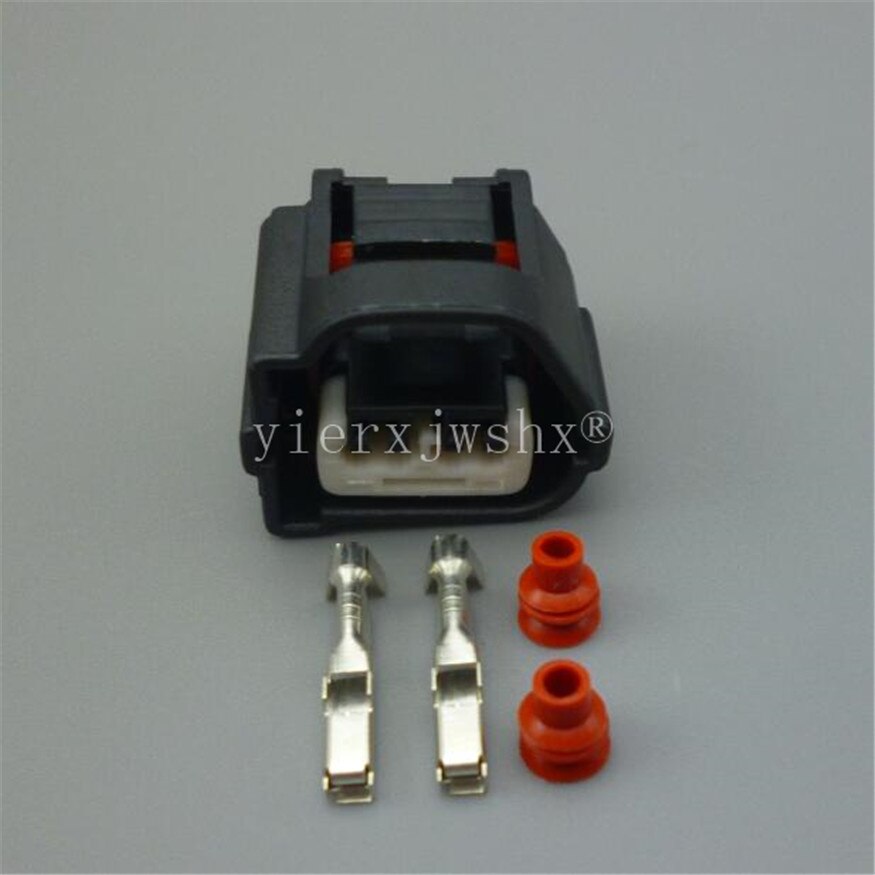 Yierxjwshx 2 Pin Car Ignition Coil Connector Plug Cable Wire Harness For Hyundai Accent For Toyota Kia 90980-10901 90980-10899: 1pcs  black