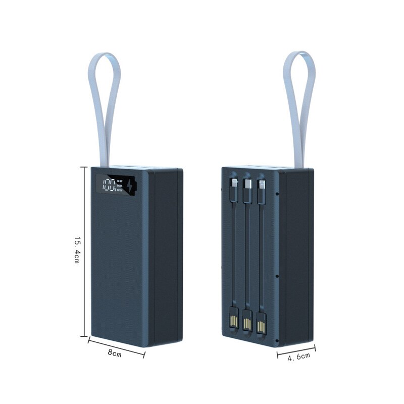 Voor Type C Micro Lightning Output 12*18650 Batterij Houder Opladen Doos Diy Power Bank Dual Usb Telefoon Lading batterij Opbergdoos