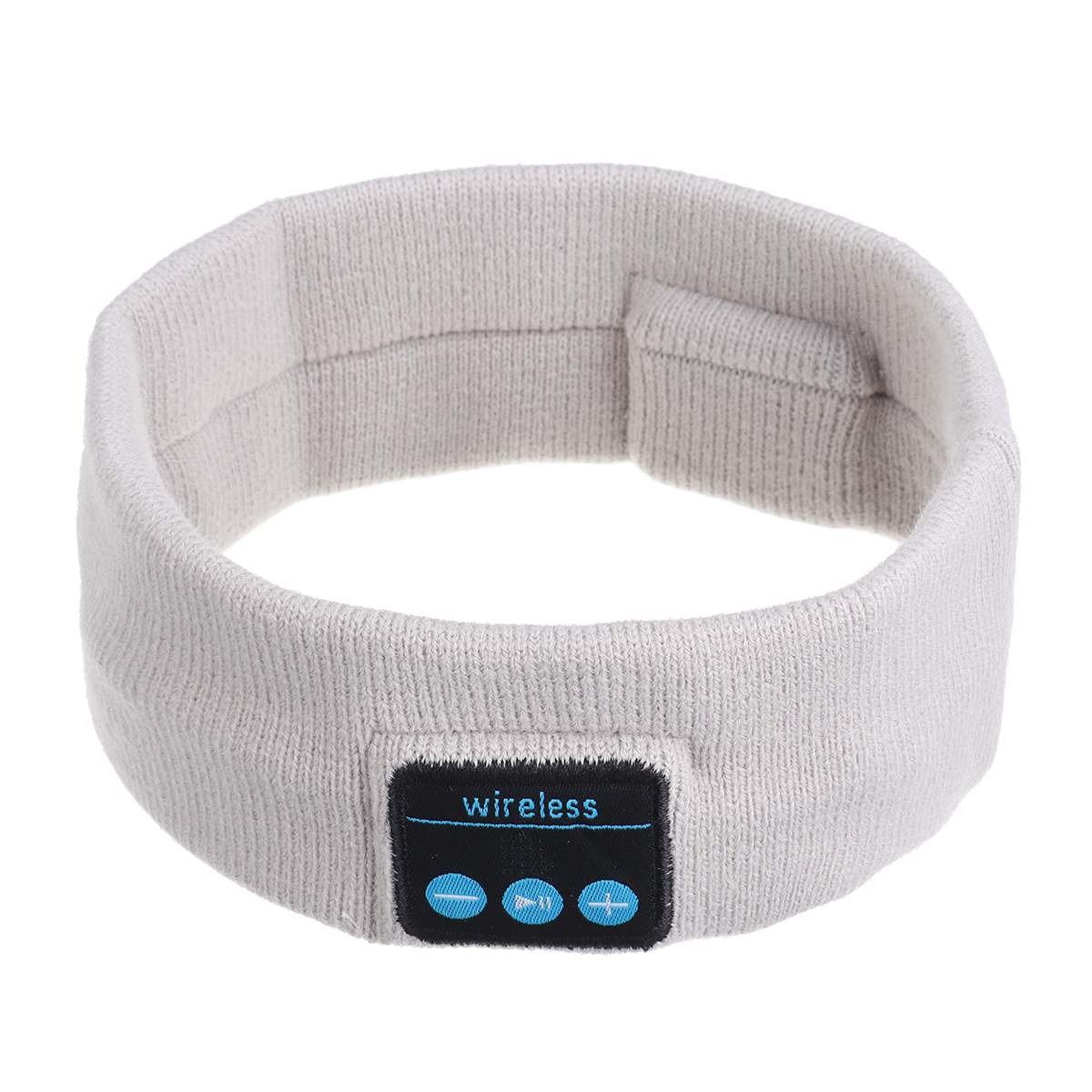 Draadloze Bluetooth Hoofdtelefoon Bluetooth 5.0 Sport Stereo Handsfree Bellen Running Muziek Slaap Draadloze Hoofdband Met Mic: WHITE