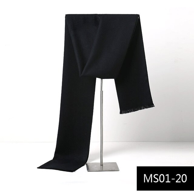 Foulards décontracté gland hiver hommes écharpe en cachemire foulard en cachemire foulards hommes Streetwear: style8