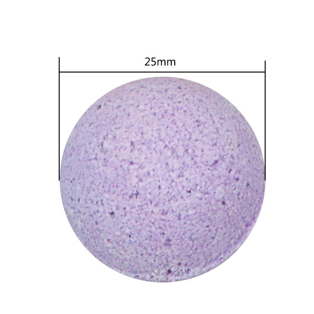 Körper Reiniger Körper Haut Bleichen Lindern betonen Linderung Spa Dusche Ball Schlecht Salz Ball 10g Natürliche blasiert
