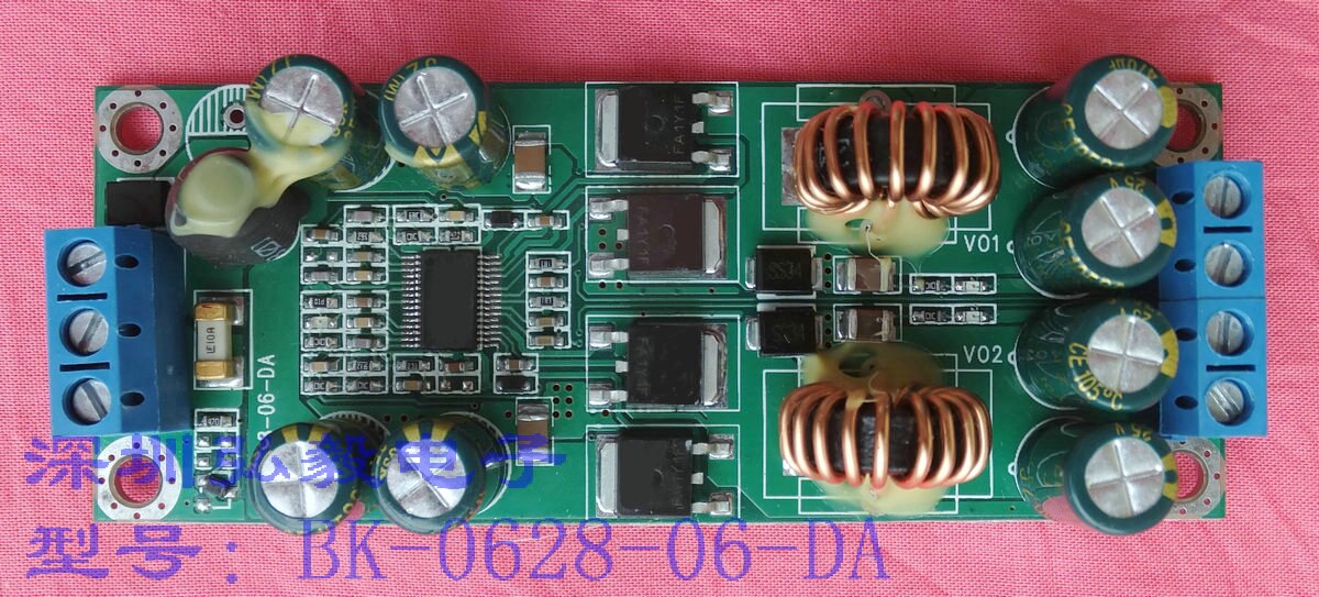 Dc/Dc Dual Buck Module Dual Output 24V Naar 12V \ 5V, 12V Naar 5V \ 3.3V Dual Buck