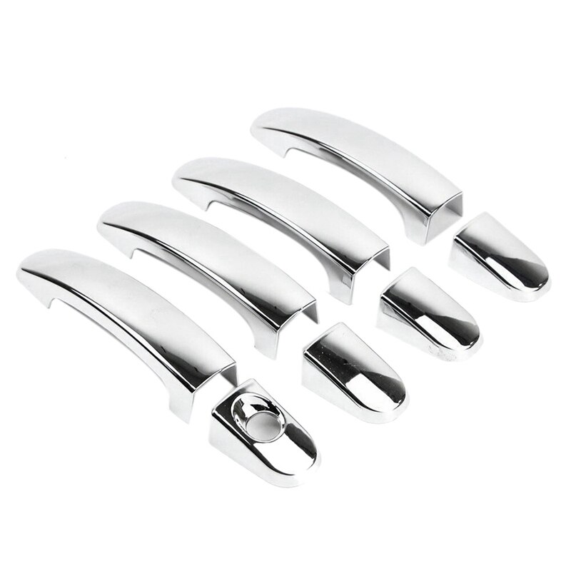 Chrome Car Outside Exterior Side Door Handle Protector Cover Trim for Ford Ranger