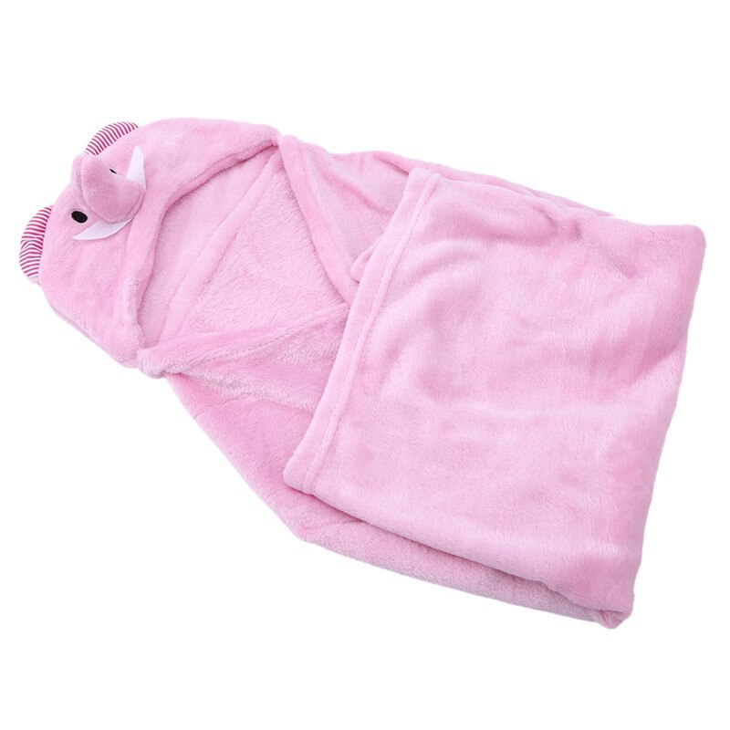Manta suave con capucha para bebé, albornoz con dibujos de animales para niño pequeño, toallas de baño para bebé, bata de baño para niño, toalla infantil