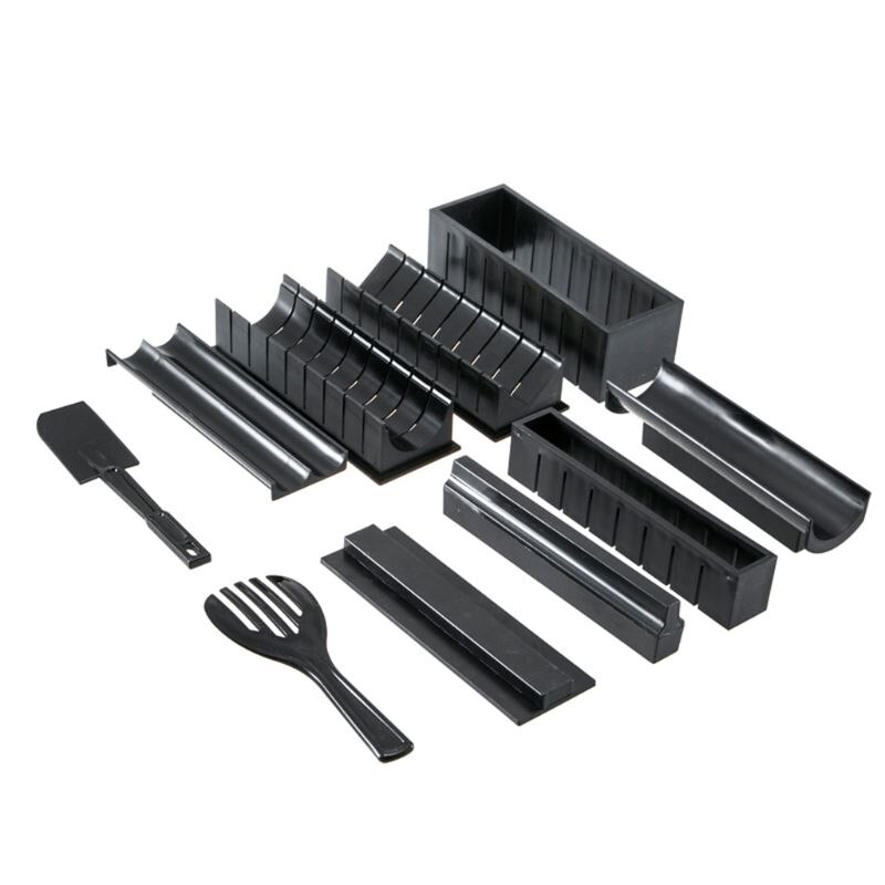 Sushi Maker Kit 10pcs DIY Sushi Making Kit Roll Sushi Maker Rice Roll Mold
