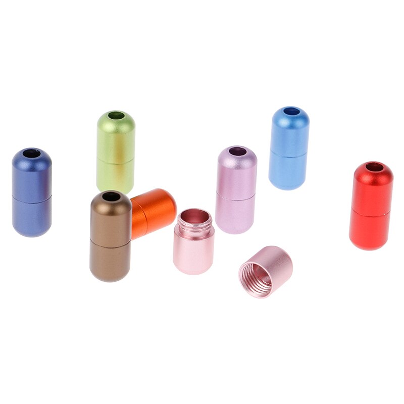 10pcs/lot Shoes Accessories Lazy Shoe Laces Buckle Shoelace Tips Replacement Head Shoestrings Round Flat Anchor Shoelaces