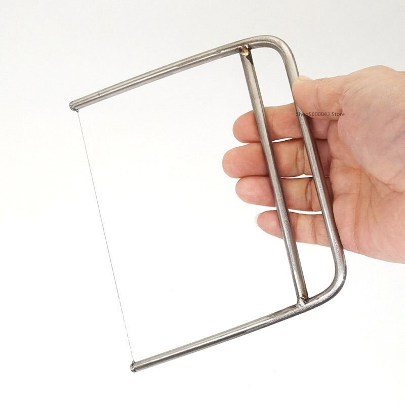 Mini Cut Mud Bow Pottery Clay Cutter Stainless Steel Cut Mud Knife DIY Ceramic Clay Plate Forming Clay Sculpture Tool