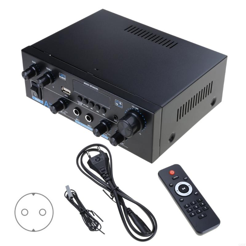 G8DF hoch Energie 70WX2 Digitaler Sprachverstärker Empfänger mit Bluetooth-kompatiblen 5.0 für Hauslautsprechersysteme
