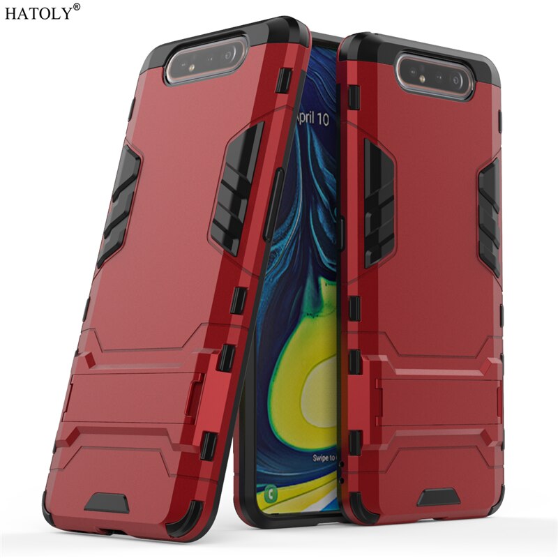 Voor Cover Samsung Galaxy A80 Case Shockproof Armor Cover Voor Samsung Galaxy A80 Silicon Telefoon Bumper Case Voor Samsung Galaxy a80