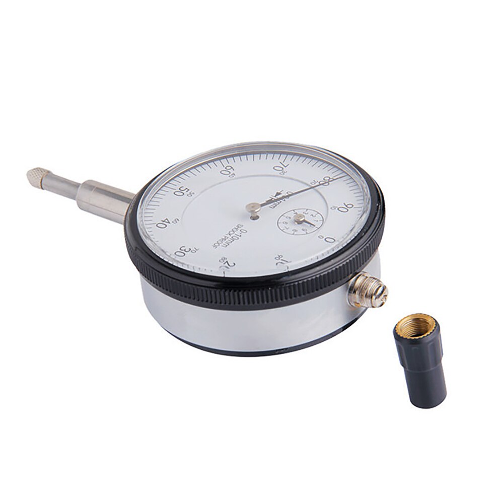 Indicador de Dial Digital medidor de resolución instrumento de medida herramienta Dial indicación mecánica herramientas de medición de 0-10mm/0,01mm