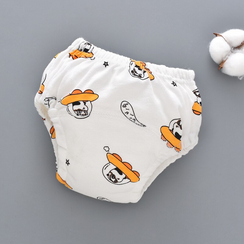 Baby Herbruikbare Luiers Katoen Kind Luier Wasbare Jongens En Meisjes Training Broek Voor Alle Seizoenen: A6 / 100