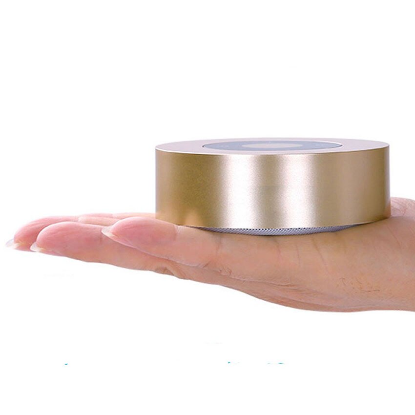 A8 mini trådløs bluetooth højttaler bærbar touch screen stereo subwoofer  mp3 afspiller med mikrofon tf