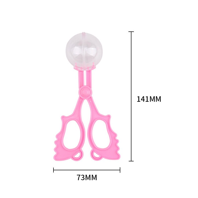 Szkło powiększające ABS soczewki akrylowe dzieci cylindryczne Gąsienica pająk owad skrzynka lupa 75*61*61mm: 6