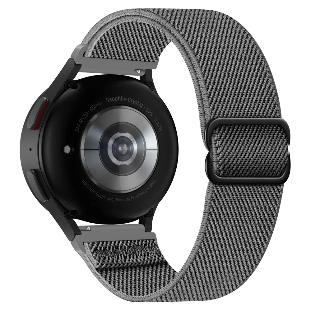 20 x 22mm rem til suunto 5 / 9 peak pro dlc-rem suunto race s/vertical/ocean smartwatch-armbånd flettet nylonrem korrea: Orange / 14mm