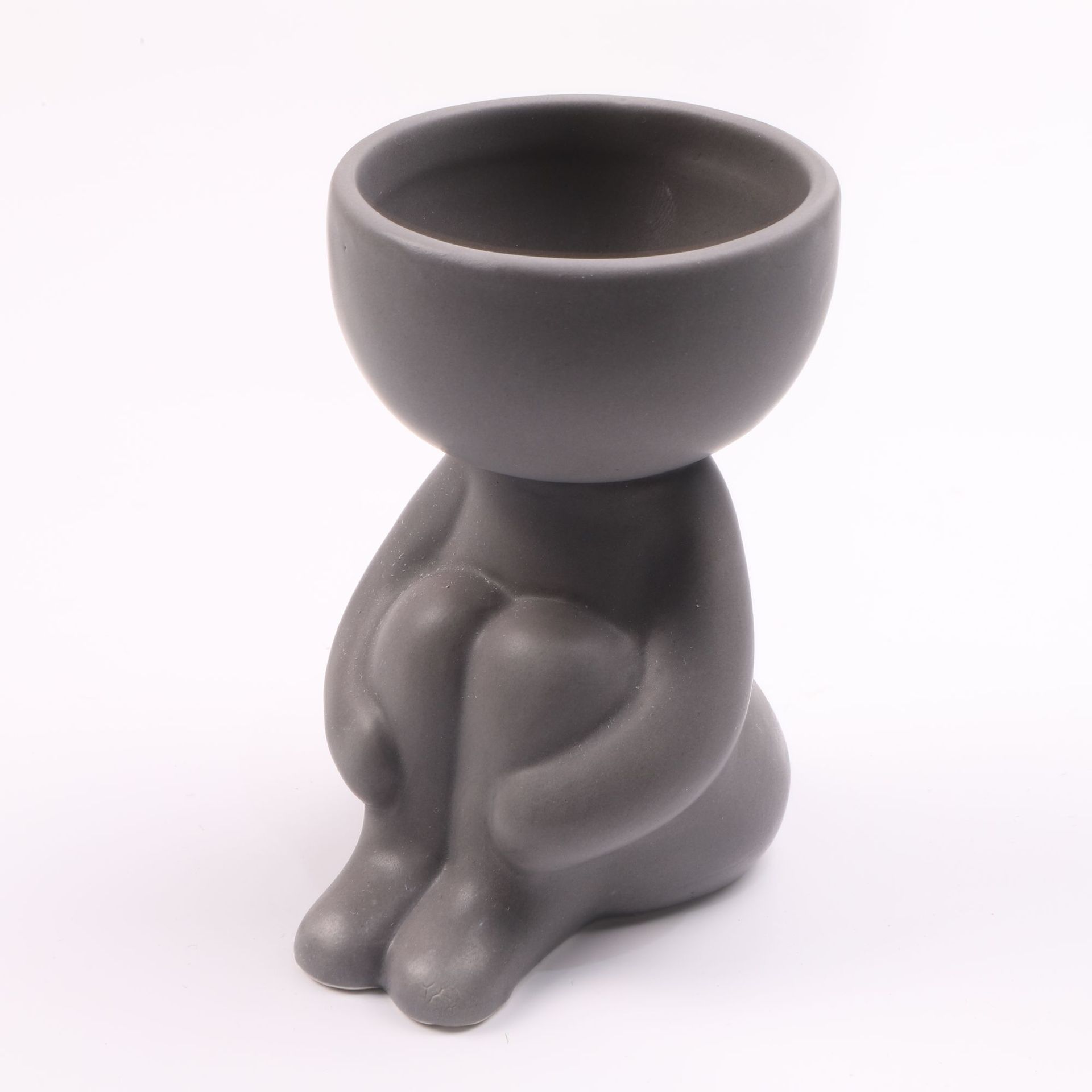 Ceramic Crafts Fleshy Flower Vase Home Decoration Humanoid Ceramic Flower Pot Vase Plant Pot: style 5