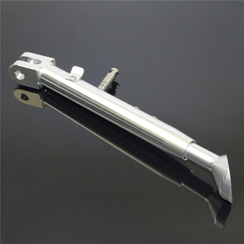 Adjustable Kickstand Kick Side Stand For SUZUKI GSXR GSX-R 600 GSXR600 K1-K8 2001 2002 2003 2004 2005 2006 2007: Silver