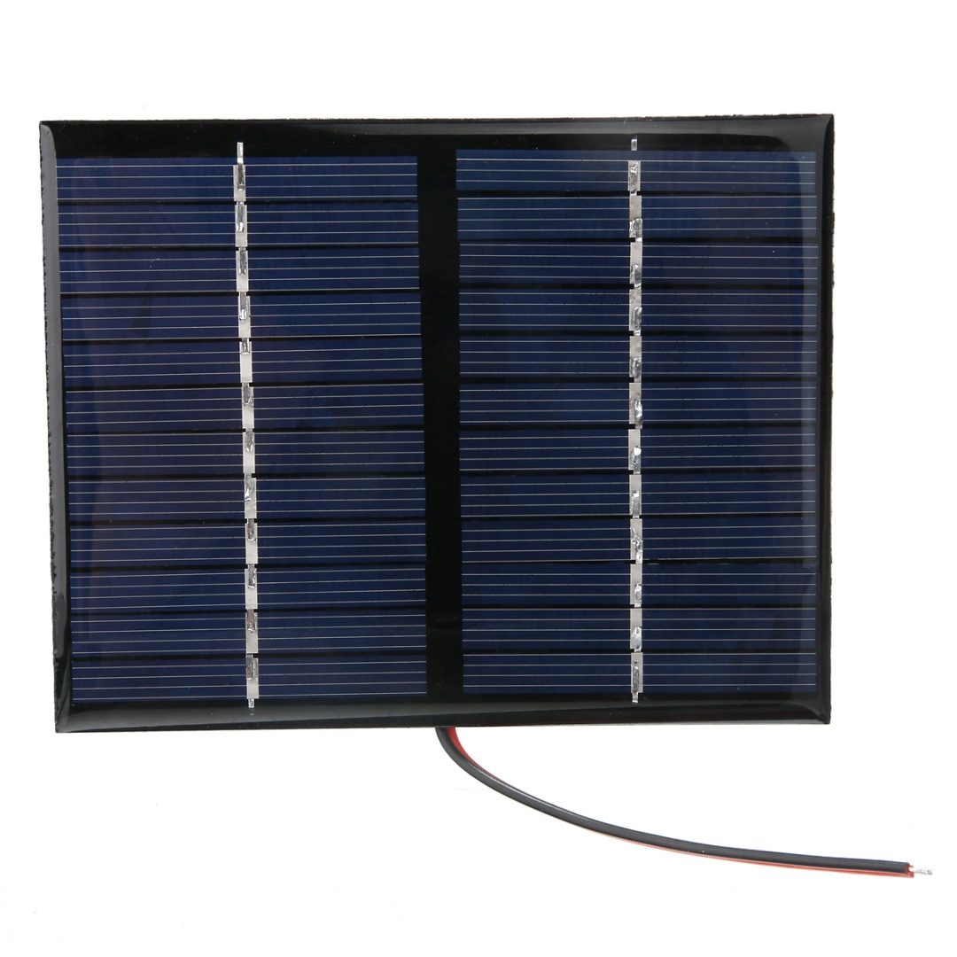 Mayitr 9v 3w mini bærbar celle solpanel system lys diy batteri celle oplader solpanel