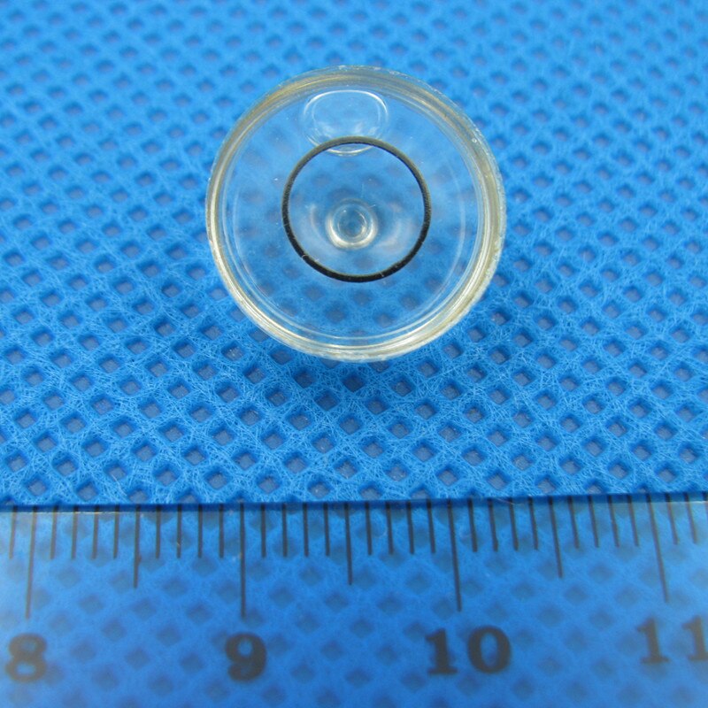 15*8mm Round level bubble Universal protractor Special glass vial Glass level Bubble Round glass vial
