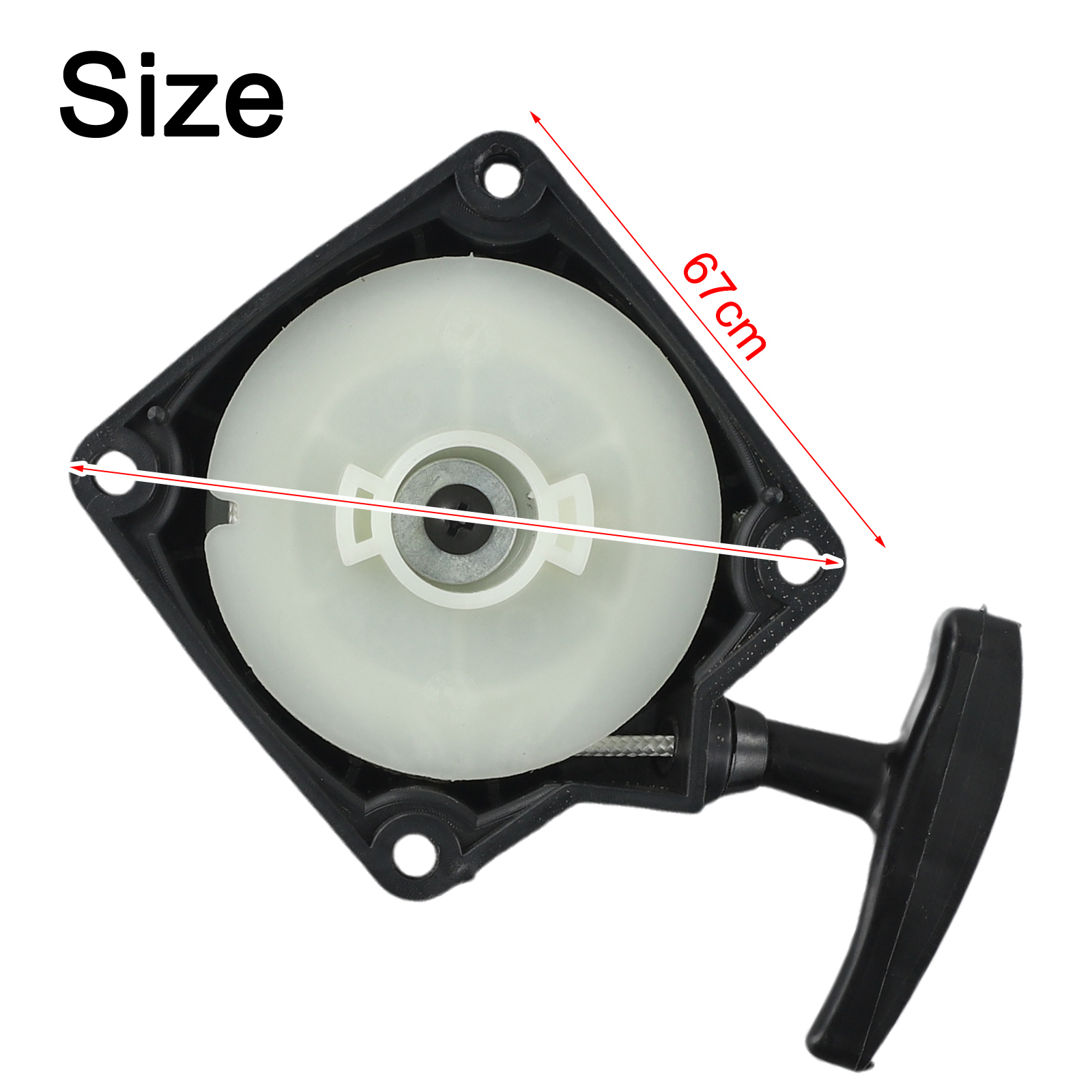 1pc Universal Recoil Pull Start Starter For Ryobi Brush Cutter Strimmer Lawn Mowers For 22.5cc-26cc 2-Stroke Engines