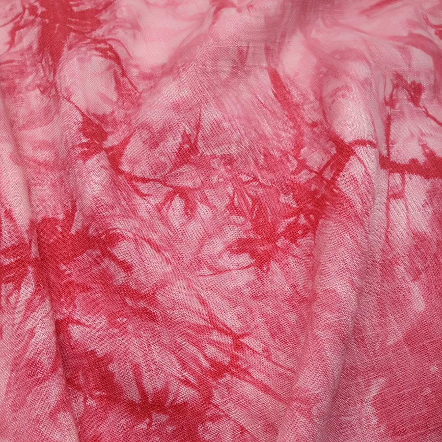 cotton linen tie dye tissue coat fabric women coat dress material: 1 / 50cm X 70cm