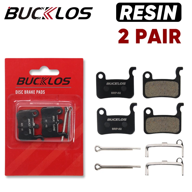 BUCKLOS Fahrradbremsbeläge für SHIMANO A01S M07 M535 MTB hydraulische Scheibenbremsbeläge Rennrad Scheibenbremsbeläge MTB BMX Fahrradteile: Gelb