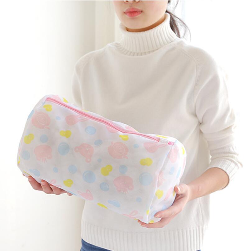 Laundry Bag Shoes Organizer Bag for Shoe Mesh Laundry Shoes Bags Dry Shoe Home Organizer Portable Laundry Washing Bags