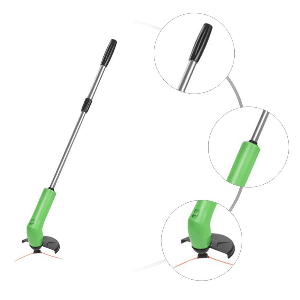 Retractable Grass Trimmer Handheld Cordless String Trimmer Edger Telescopic Grass Trimming Tool For Home Garden Lawn