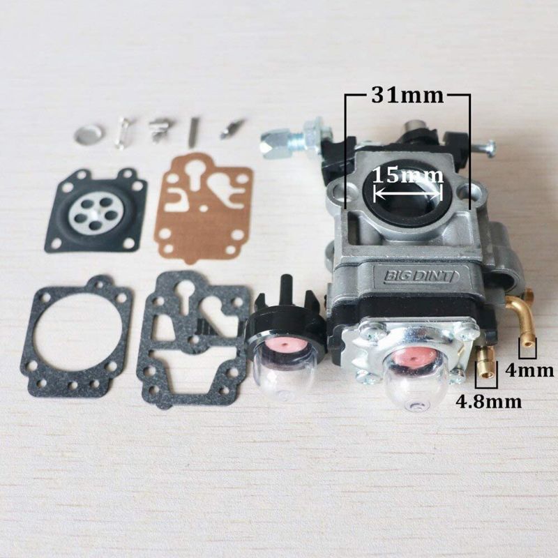 43CC Cg430 40F-5 Chinese Brush Cutter Grass Trimmer Carburetor with Repair Kits