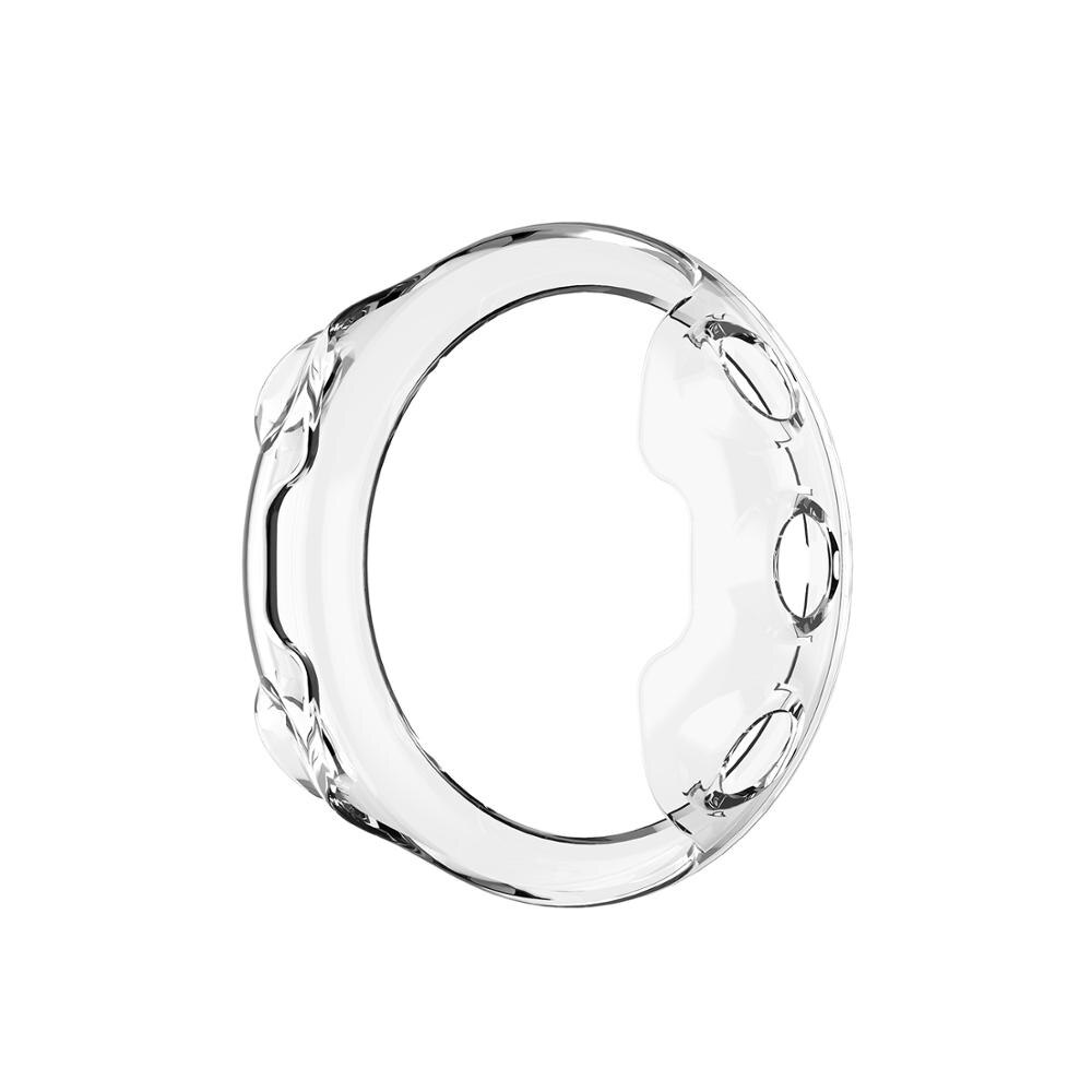 Funda de silicona para reloj inteligente Garmin forerunner 45, Protector de TPU, carcasa de marco para Garmin forerunner 45, accesorios de pulsera: White