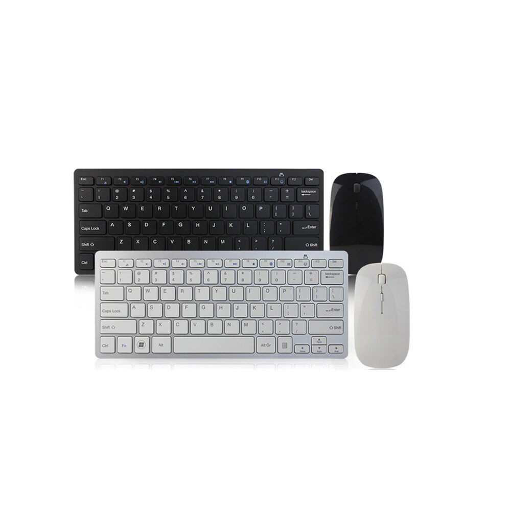 2.4GHz Wireless Keyboard Set Ultra-thin Compact Portable Small Wireless Keyboard And Mouse Game Keyboard