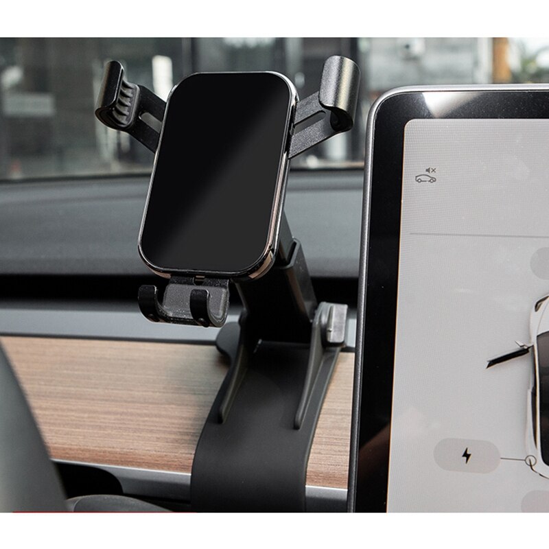 Auto telefoon houder, telefoonhouder ondersteuning dashboard houder voor tesla model 3 model telefoonhouder accessoires