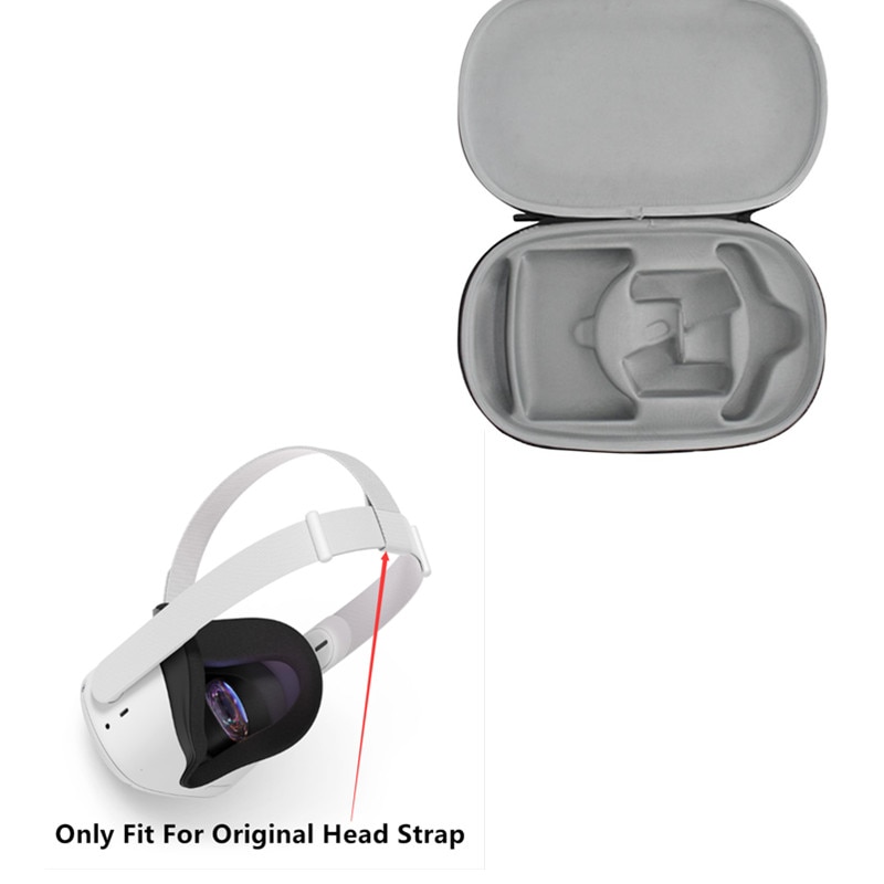Protable For Oculus Quest 2 Case EVA Storage Bag VR Gaming Headset Hard Travel Carrying Case Box For Oculus Quest2 Qccessories