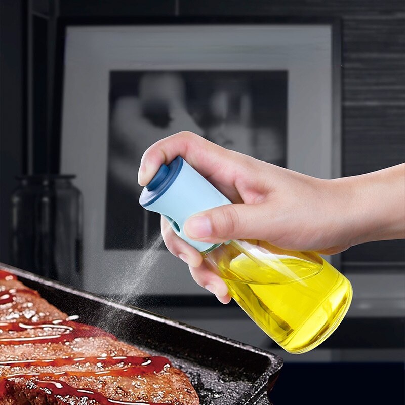 Spray Oil Dispenser Barbecue Glass Oil Spray Bottle for Oil Soy Sauce Vinegar Sprayer Seasoning Bottle Kitchen Accessories