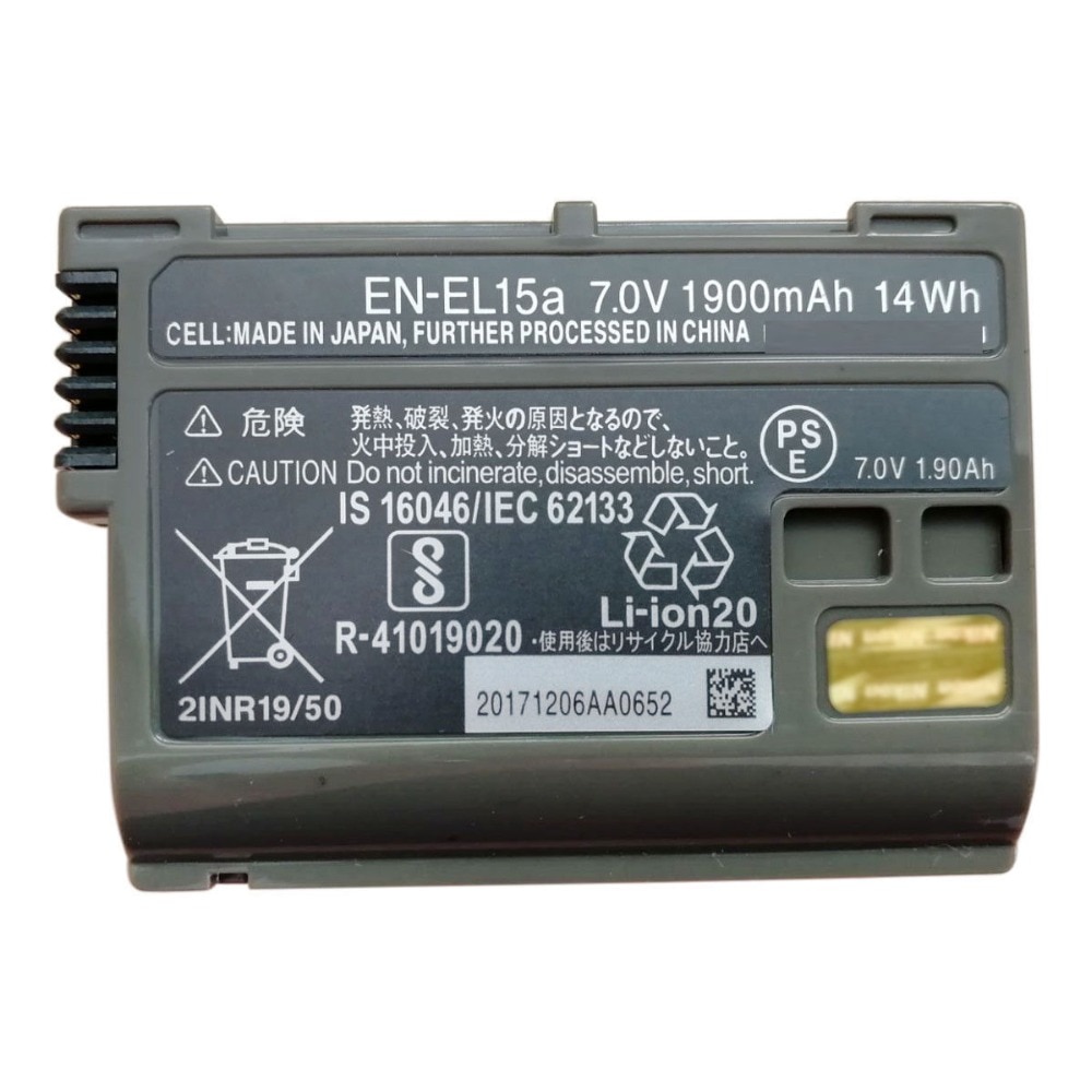 EN-EL15A ENEL15A EN EL15A Batterij Voor Nikon D850 D7000 D600 D810 D750 D610 D7500 D7200 MH-25 MB-D15 EN-EL15