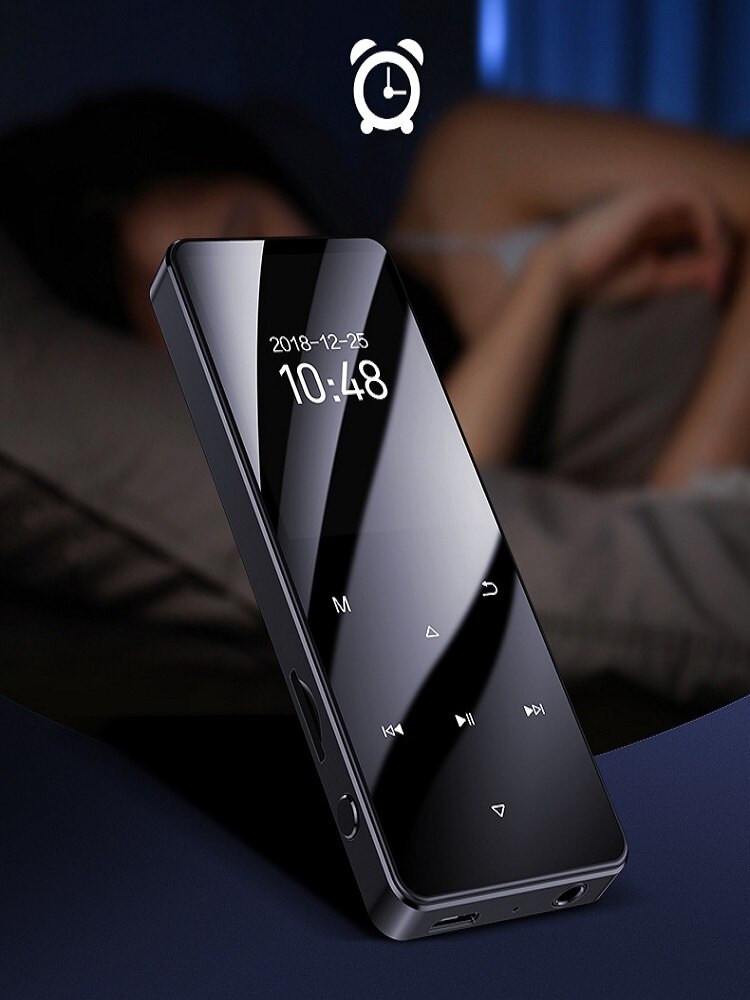 Mp3 mp4 bærbare bluetooth 16gb 1.8 '' musikkspiller berøringer tast fm radio hifi media radioup  til 128gb tf kort