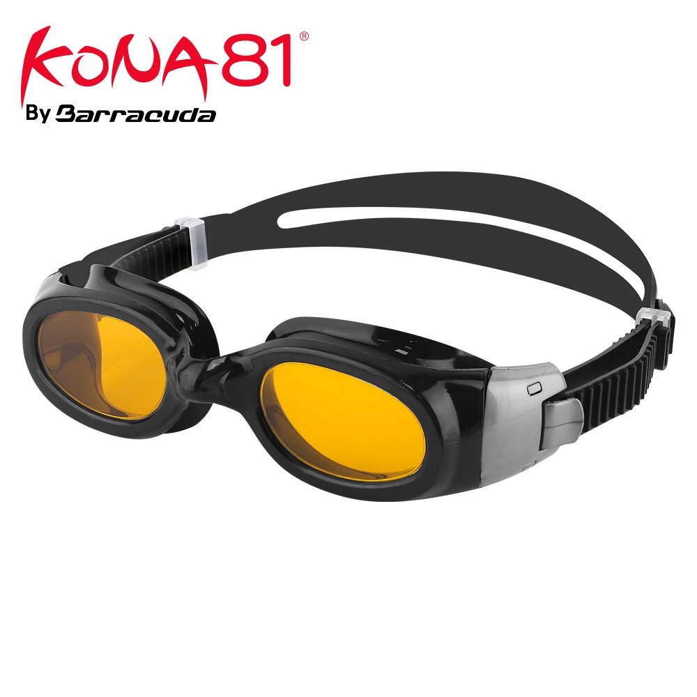 Barracuda kona 81 svømmebriller anti-fog uv-beskyttelse vandtætte svømmebriller til kvinder mænd  #32720 briller: Orange
