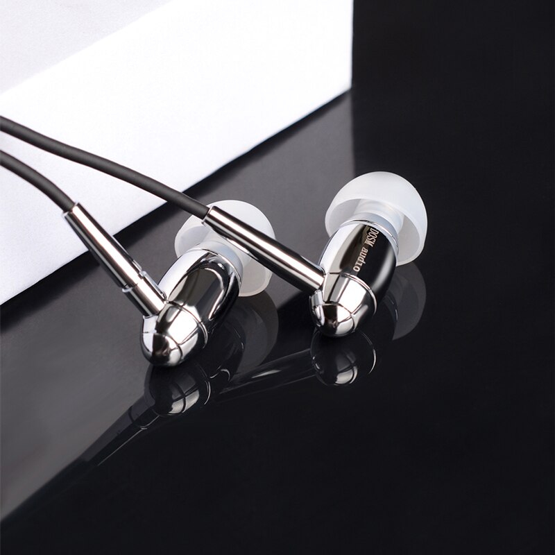 Dqsm Kluizenaar Hifi Metalen Cnc Oordopjes 6.8Mm Dynamische Driver Unit Bass Oortelefoon 3.5Mm Wired Game Music Movie Dj iem X49 DB3 Edx Zsn