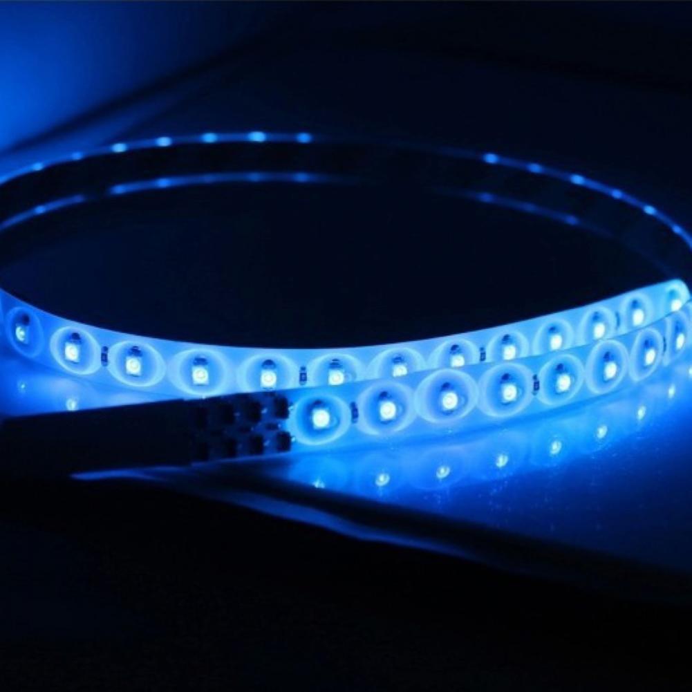 Adhesive Bendable Car Motorcycle RGB LED Knight Rider Night Light Strip Lamp Bar Bike Motorcycle Truck