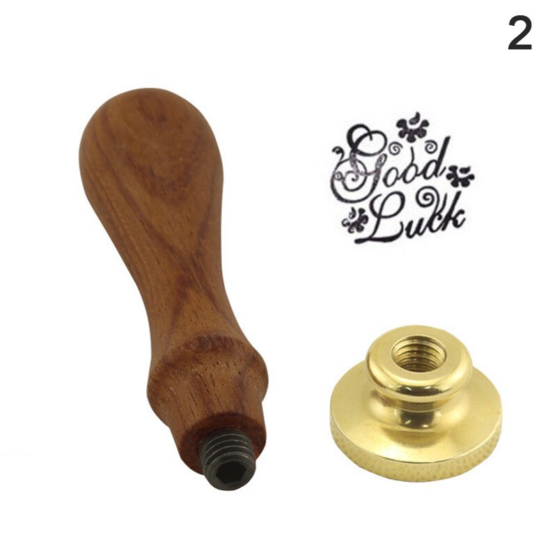 1Pc Retro Houten Stempel Klassieke Waxseal Stempel Oude Seal Post Decoratieve Antieke Stempel: A2