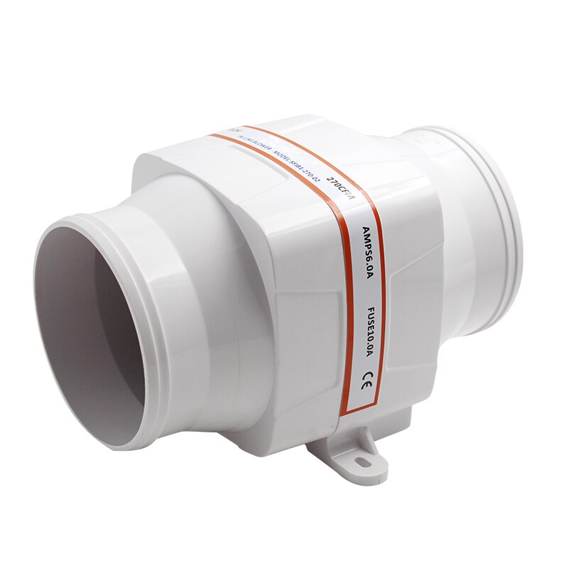 12V 24V DC Fan Straight Barrel Exhaust Fan RV Yacht Battery Ventilation Exhaust Fan Saifulle