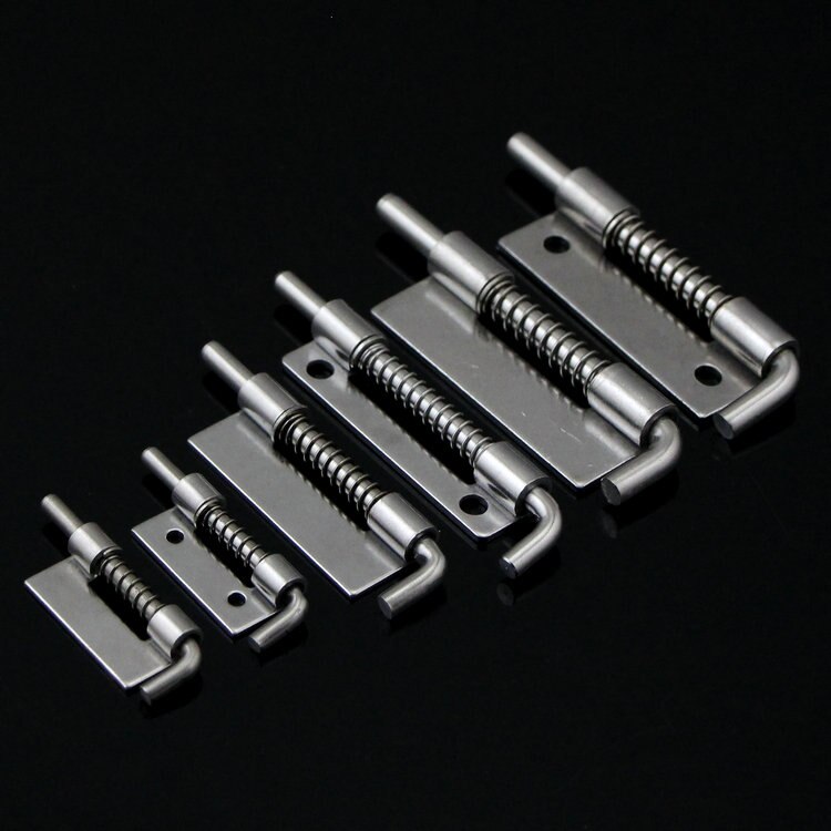 Spring Bolts Latch Hardware Stainless Steel 304 Cabinet Industrial Flat Welding Distribution