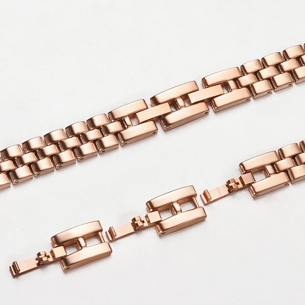 Kimio, reloj de pulsera de cuarzo Simple para mujer, reloj de pulsera de acero inoxidable, reloj de resistente al agua, relojes de vestir para mujer, reloj femenino
