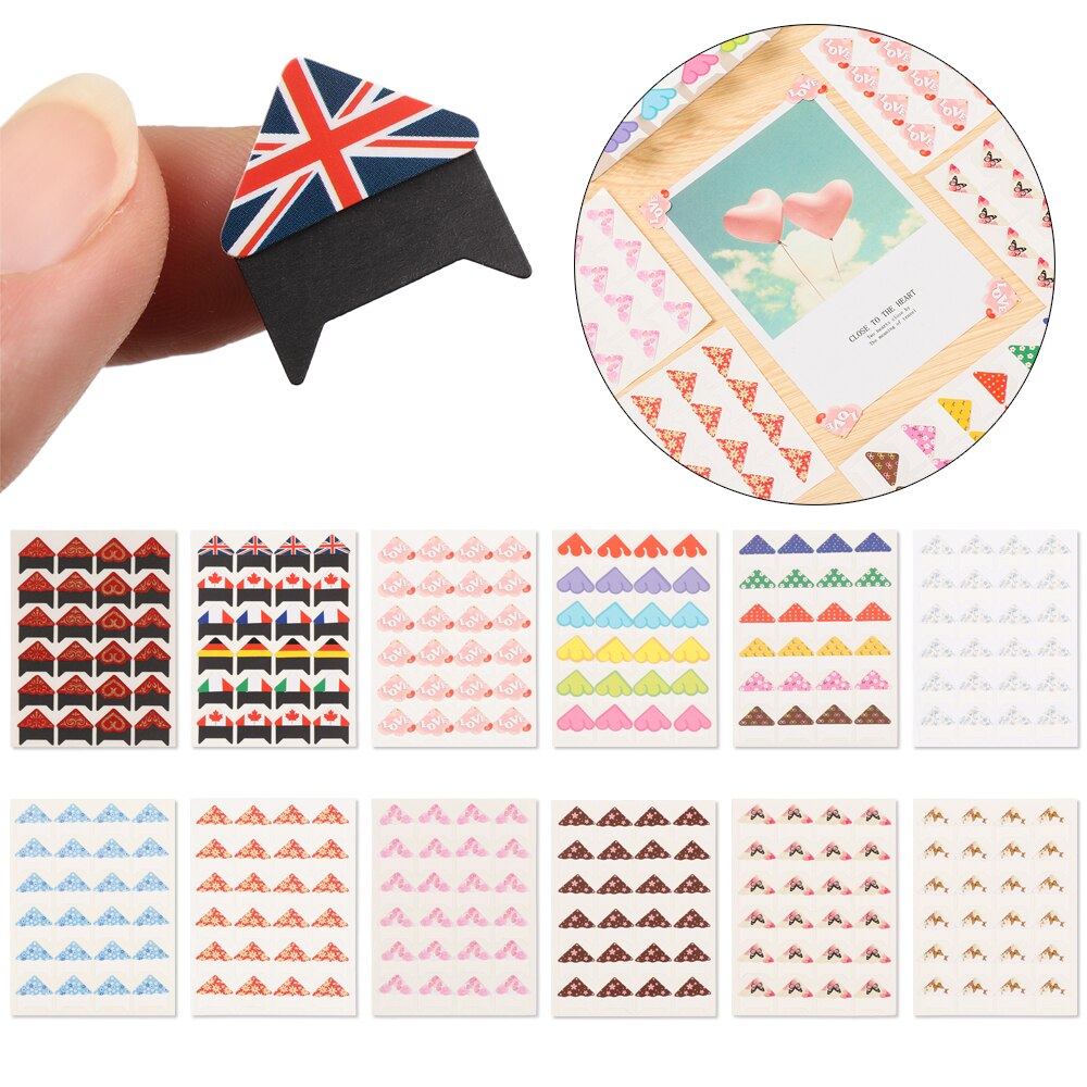 24 pcs/lot DIY Retro Kawaii Cartoon Animals Corner Cute Paper Stickers for Handwork Picture Photo Albums Frame Decoration Scrapb